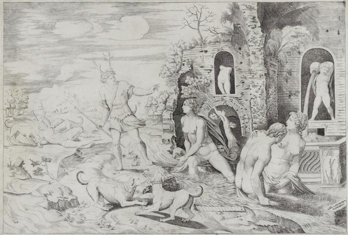 Diana und Actaeon.