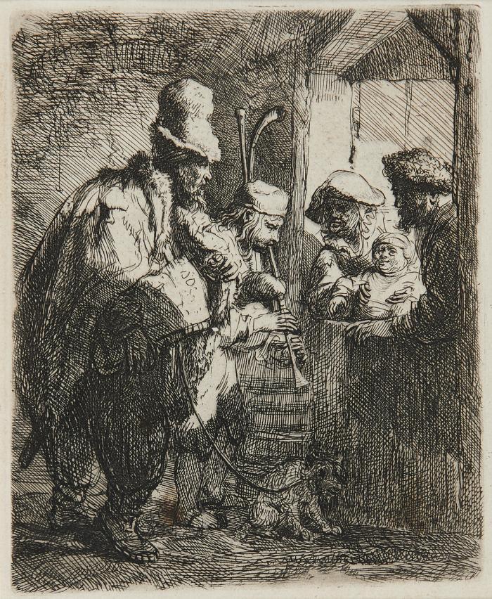 Die wandernden Musikanten.