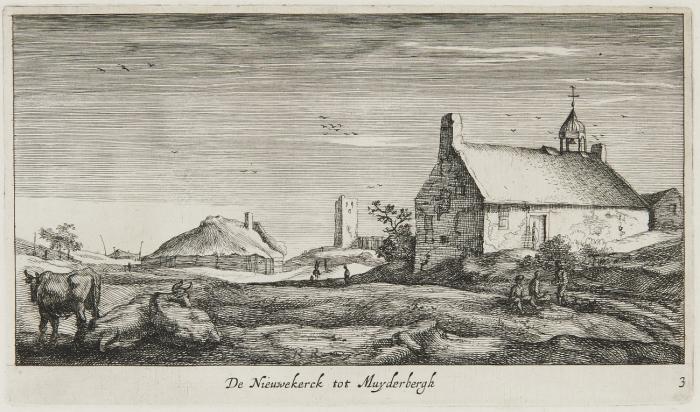 De Nieuwekerck tot Muyderbergh / Sloter Kerck.
