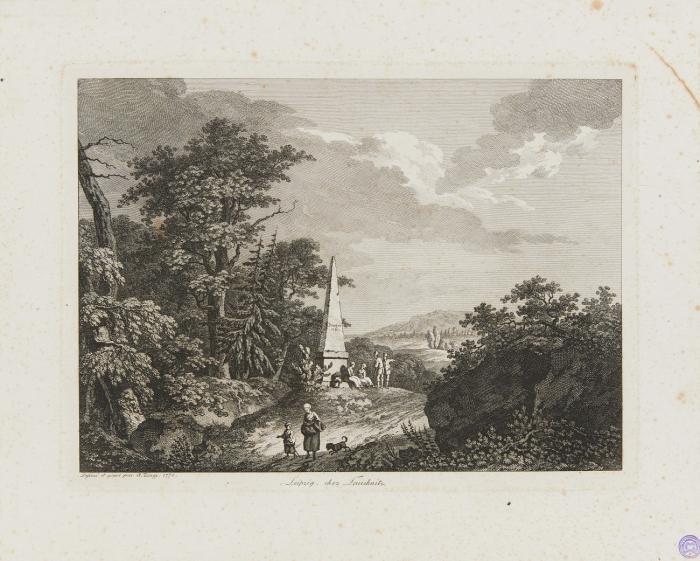 Aus: VI Landschaften dem Herrn Direktor Tischbein gewidmet ... 1770.
