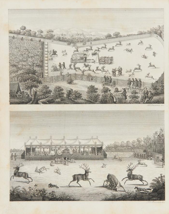 Neueröffnete Jäger-Praktika. Vierte zeitgemäß umgearbeitete Auflage. Hrsg. von Carl Friedrich Döbel und Friedrich Wilhelm Benicken. 3 Tle. in 1 Bd.