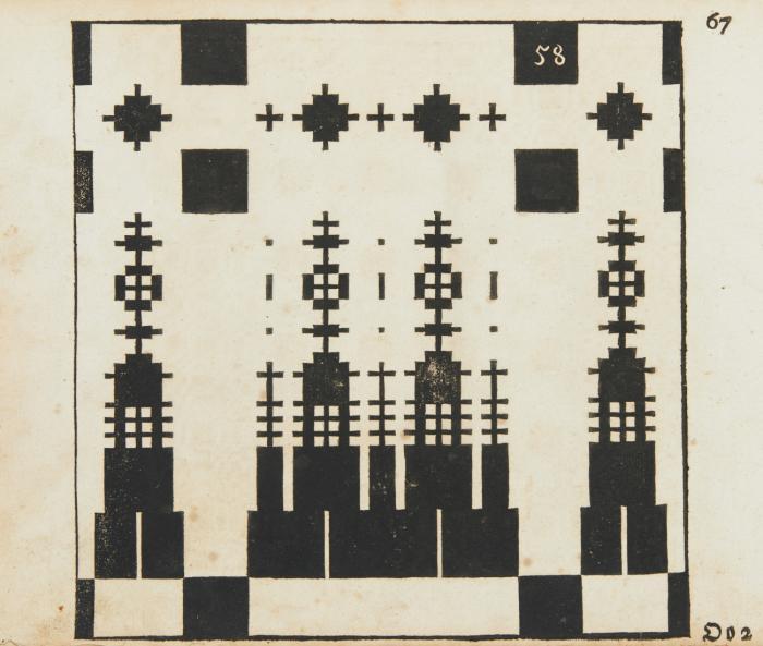 Nützliches, in lauter auserlesenen, wohl-approbirt und meistentheils neu-inventirten Mustern bestehendes Weber-Bild-Buch. ... wobey auch einer jeden Gattung  insonderheit eine schrifftliche Anleitung voran gedrucket worden.