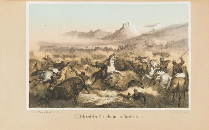 Californien und das Goldfieber. Reisen in dem wilden Westen Nord-Amerika's, Leben und Sitten der Goldgräber, Mormonen und Indianer.