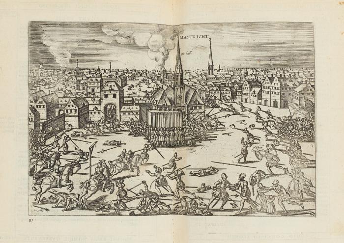 Novus ad Hispaniae et Hungariae reges termaximos. De Leone Belgico, eiusq[ue] topographia atq[ue]historica descriptione liber. Quinq[ue] partibus Gubernatorum Philippi Regis Hispaniarum ordine, distinctus ... Francisci Hogenbergii ... / [Anhang:] Leonis Belgici Pars Altera: Rerum in Belgio pace ac bello ab anno MDXCV usque ad annum MDCVI gestarum veram ac fidam continens ...