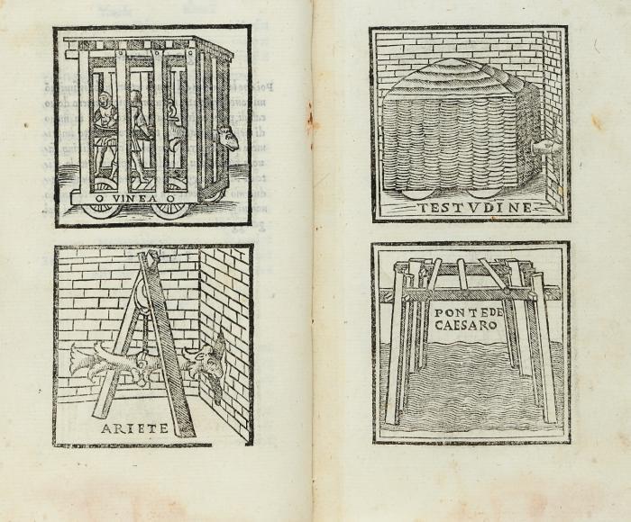 Commentarii di C. Iul. Cesare tradotti in volgare per Agostino Ortica della Porta genovese