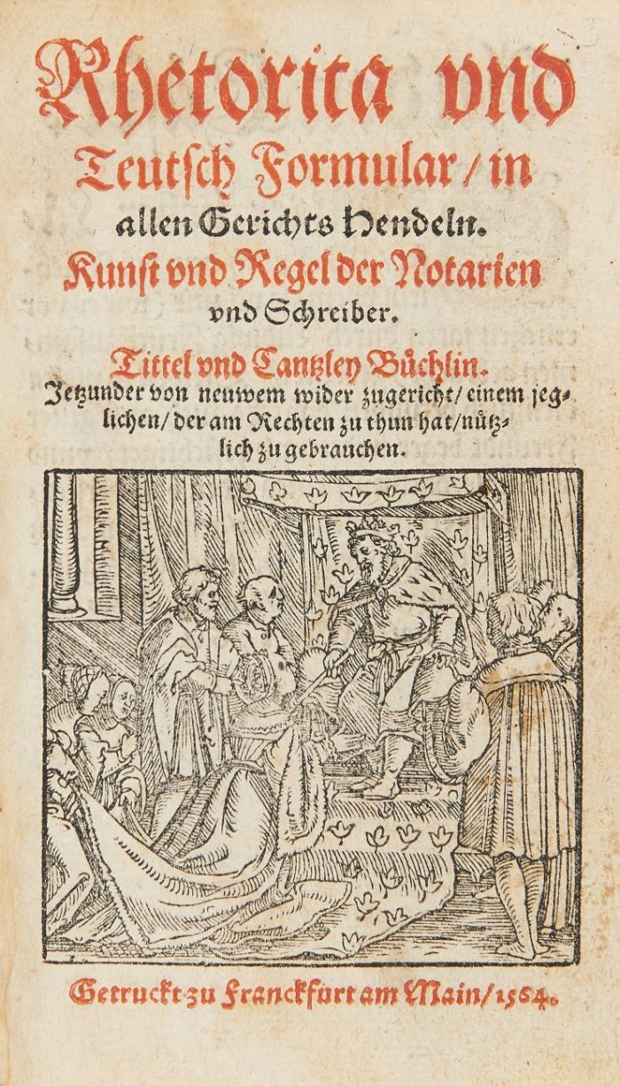 Gerichtsprozess und Formulare. - Sammelband mit 3 Schriften.