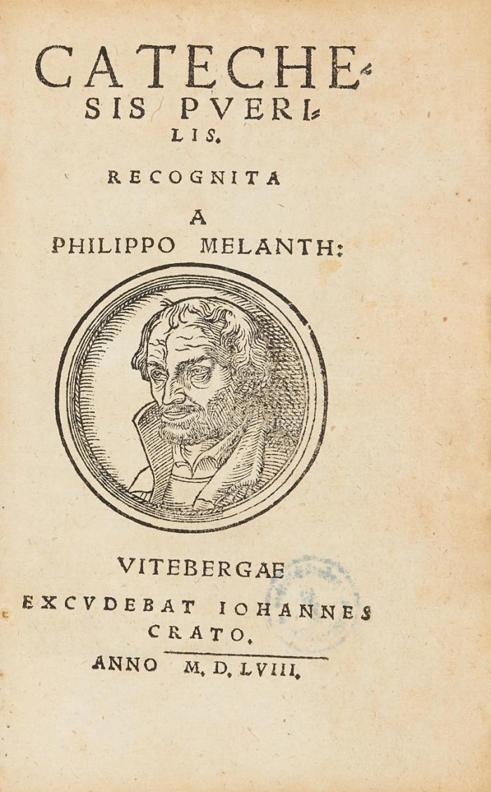 Sammelband mit 6 Schriften des 16. Jahrhunderts von Drago, Melanchthon, Chyträus und Luther.