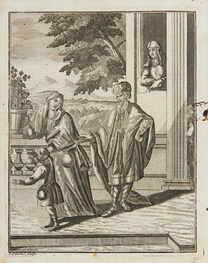Abrahamisches Gehab dich wohl! oder Urlaube. In diesem End-Wercke seiner Schrifften, Schaue hinein und lise das und mach dir ein Knopf auf die Nas ...