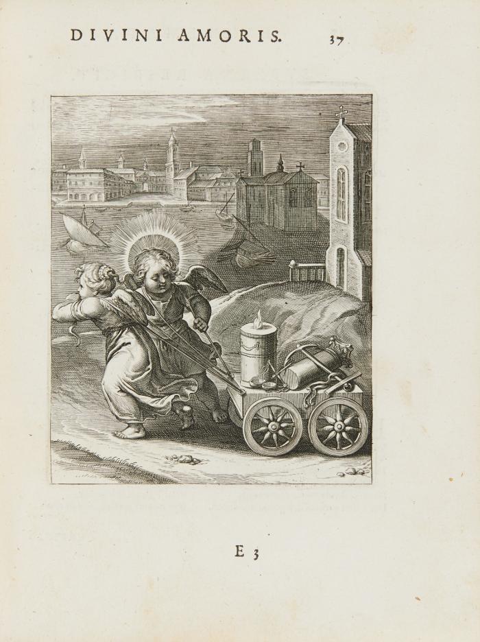 Amoris divini emblemata, studio et aere.
