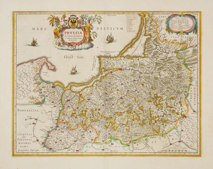 Prussia accurate descripta a Gasparo Henneberg Erlichensi.