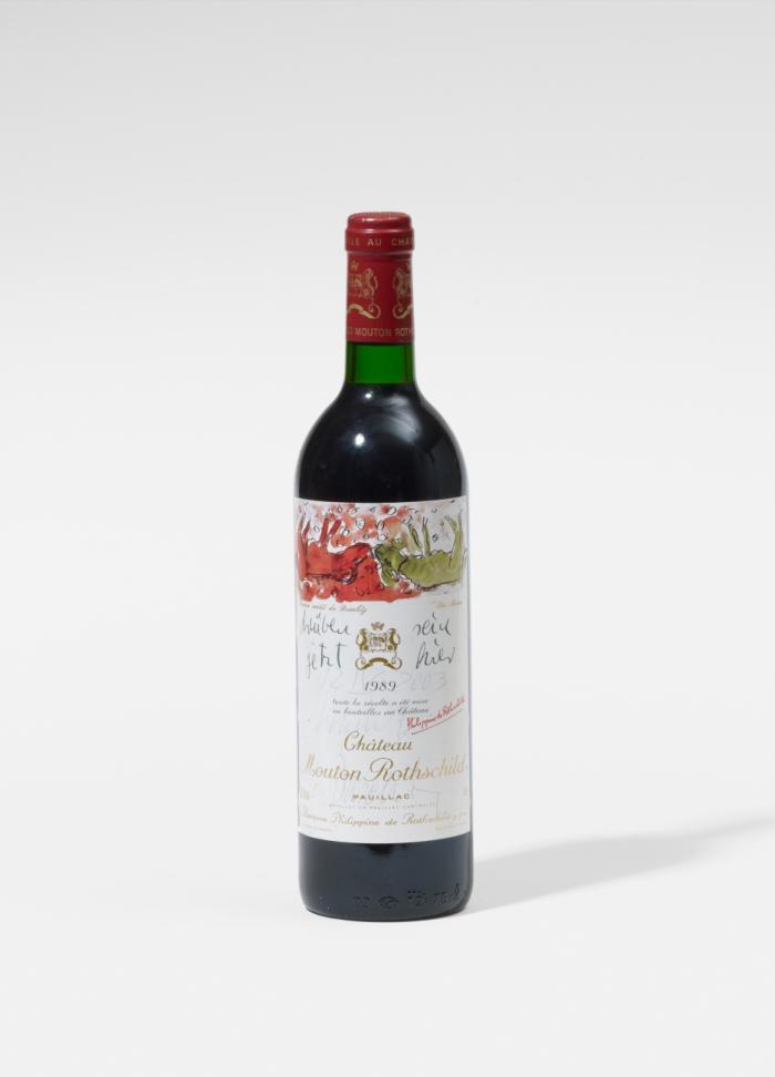 OHNE TITEL (CHÂTEAU MOUTON ROTHSCHILD 1989, PAUILLAC)
