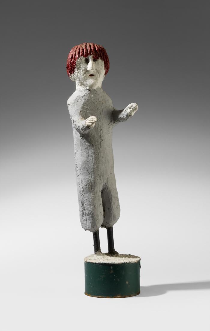 OHNE TITEL (FIGUR MIT ROTEN HAAREN)
