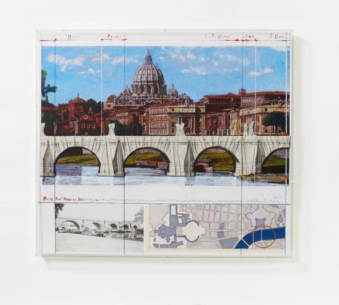 PONTE SANT'ANGELO, WRAPPED (PROJECT FOR ROME ...)