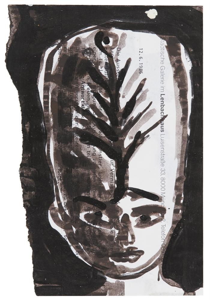 BAUMKOPF / PORTRÄT VON JOSEPH BEUYS