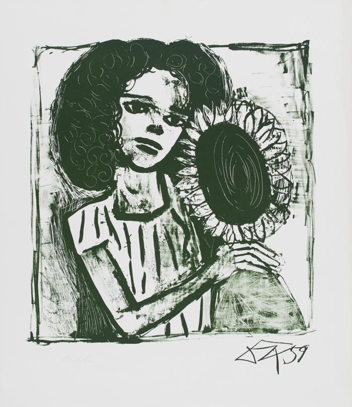 MÄDCHEN MIT SONNENBLUME