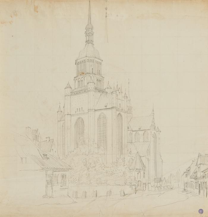 Stralsund. Marienkirche Stralsund.
