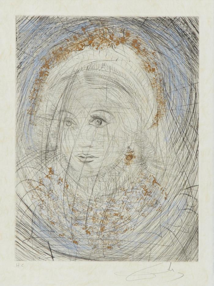 PORTRAIT DE MARGUERITE (GRETCHEN; AUS: FAUST)