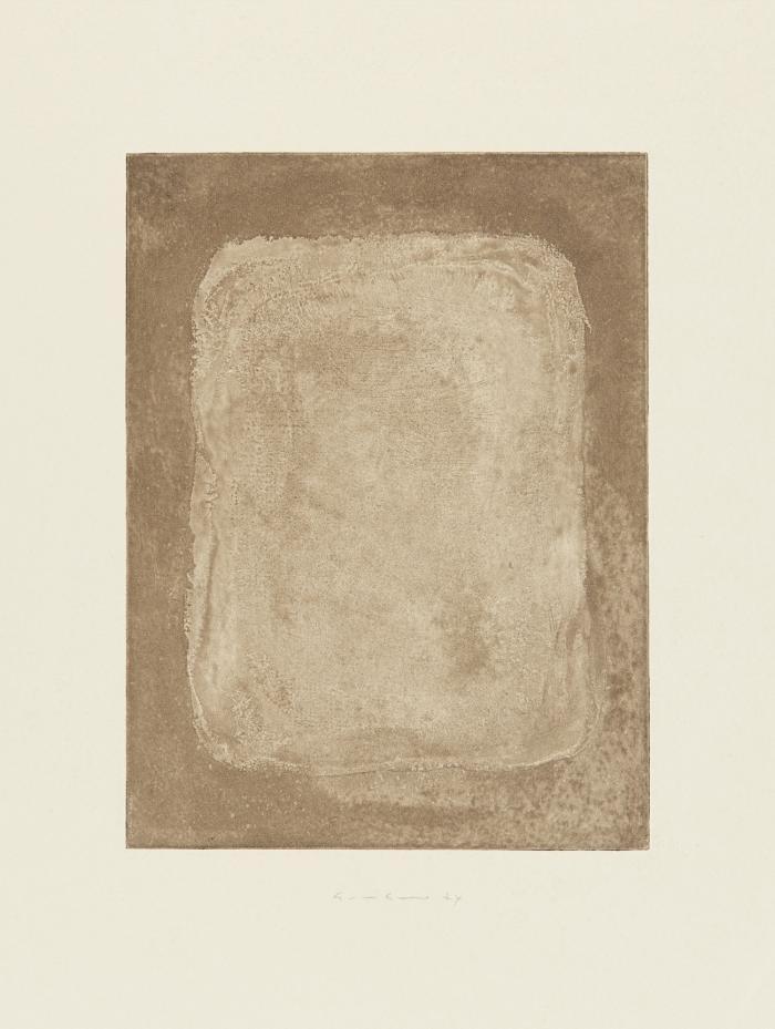 OHNE TITEL (GRAUES KISSEN)