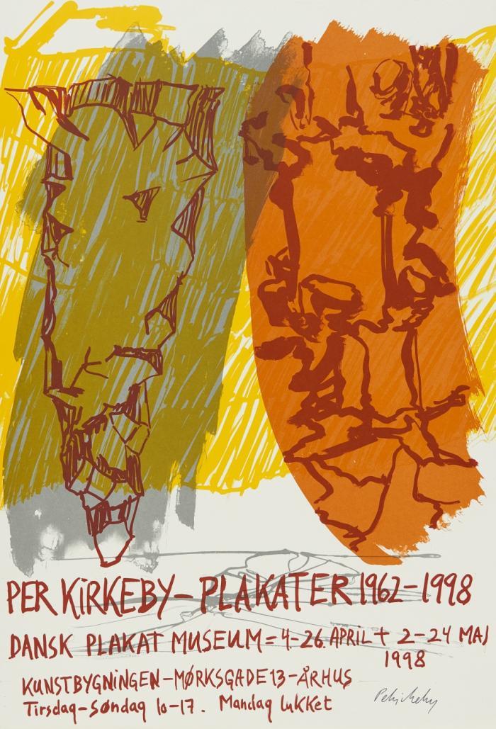 PER KIRKEBY - PLAKATER 1962 - 1998