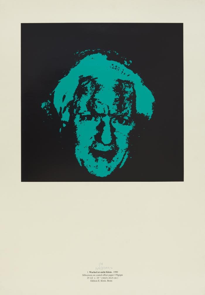 1. WARHOL IST NICHT KLEIN