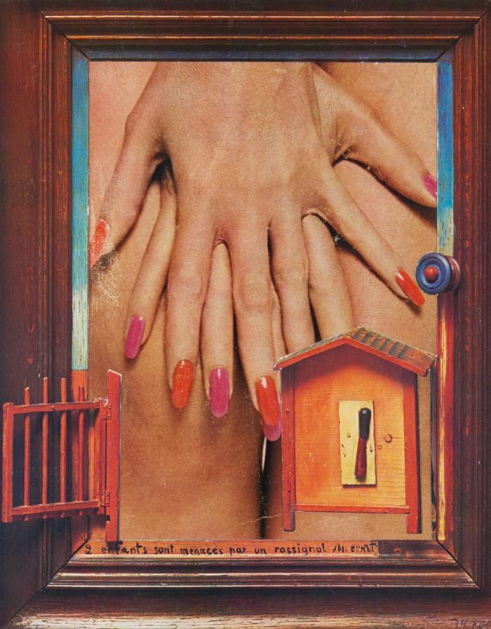 RUCE (ROT LACKIERTE FINGERNÄGEL, MAX ERNST 2 ENFANTS)