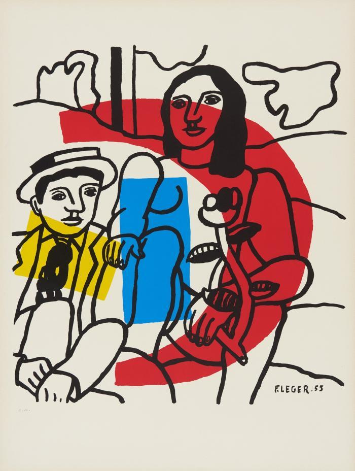 COUPLE (PLAKAT MUSÉE DE LYON)