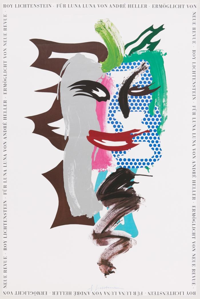 LUNA LUNA (BRUSHSTROKE FIGURE)