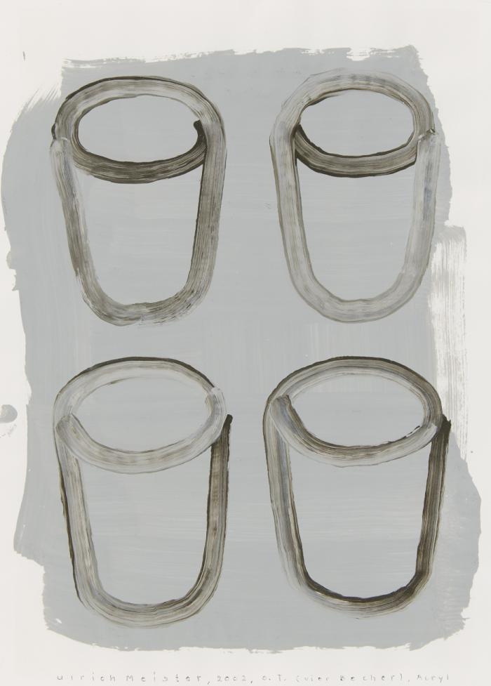 OHNE TITEL (VIER BECHER)