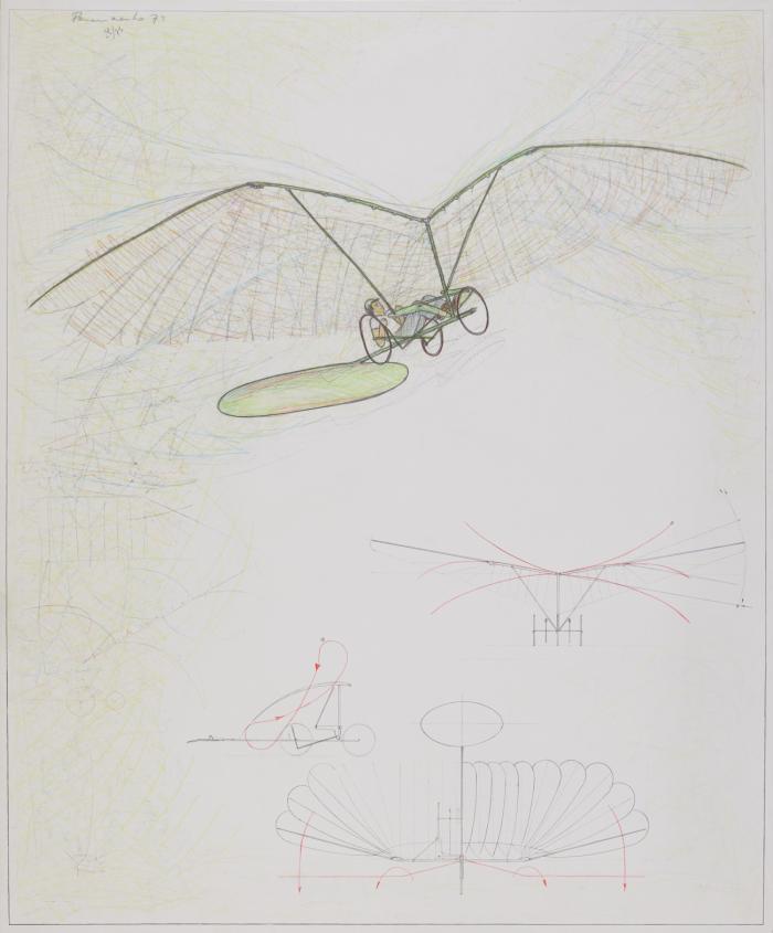 OHNE TITEL (FLUGMASCHINE)