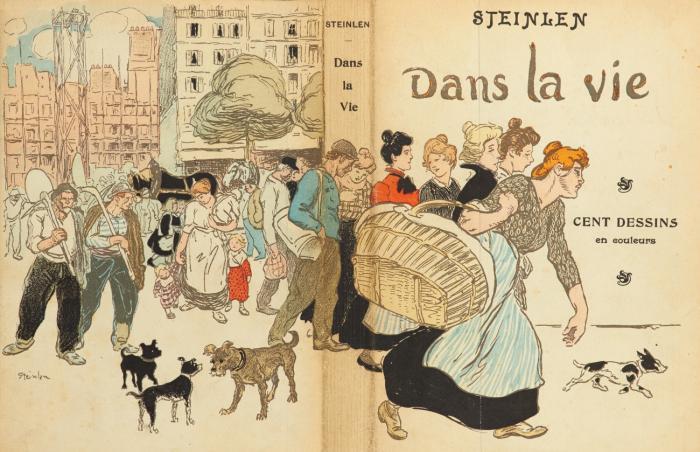 Dans la vie. Cent dessins en couleurs. Avant-propos de Camille de Sainte-Croix.