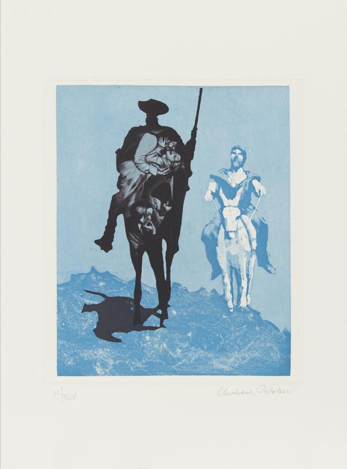 El Quijote. Leido por Camilo José Cela. 4 Textkassetten und 1 Tafelkassette mit Vignetten.
