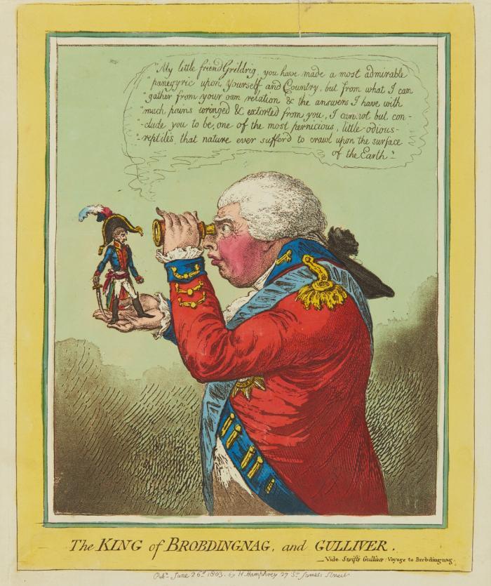 The King of Brobdingnag, and Gulliver.