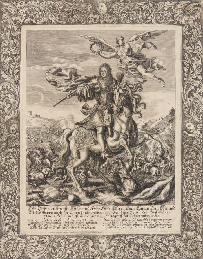 Porträts. - Porträts, u.a. europäischer Könige, Senatoren, Fürsten und Fürstinnen. Darunter die Die Hochzeit per Prokuration Maria de' Medicis mit Heinrich IV. nach dem Gemälde von Rubens.