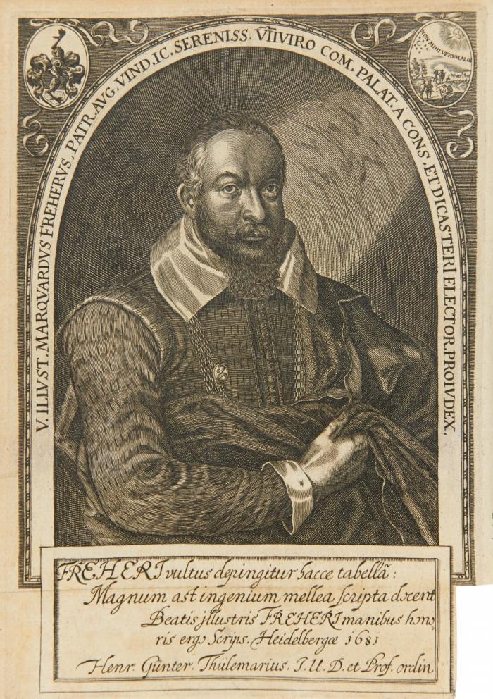 Origines Palatinae. In quibus praeter gentis et dignitatis Palatinae primordia, tum Haidelbergae & vicini tractus antiquitatem, multa scitu digna, qua ad universam Germaniam, qua ipsum Imperium Rom. exponuntur. Editio tertia. 2 Tle in 1 Bd.
