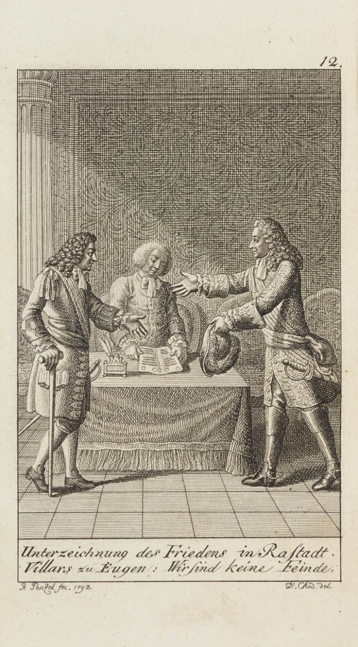 Historischer Calender für das Jahr 1794. Geschichte des achtzehnten Jahrhunderts.