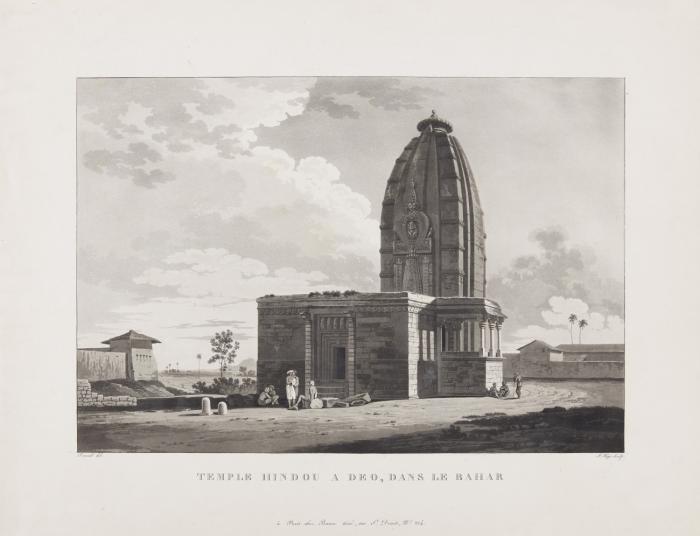 Temple Hinou a deo, dans le bahar (Hindu-Tempel in Deo, bei Bahar).