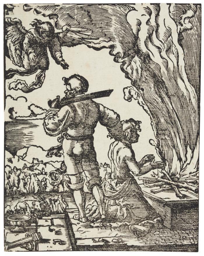 Das Opfer Abrahams.