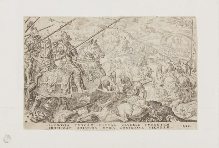 Die kaiserlichen Truppen besiegen die Türken unter Süleyman II. vor Wien. 1529 / Kolonialisierung der Indianer. 1555.