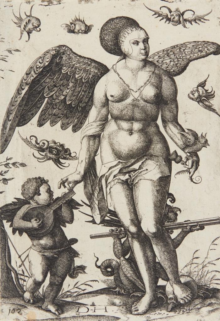 Venus und Amor.