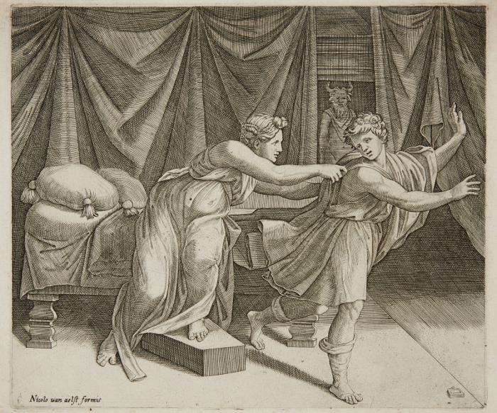 Joseph und Potiphars Weib.