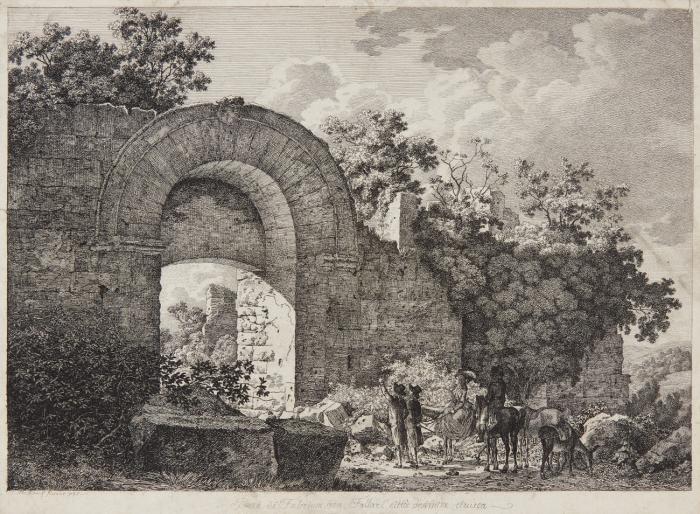 Porta di Falerium ora Fallari città destrutta etrusca.