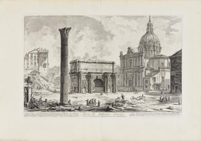 Arco di Settimio Severo (Septimius-Severus-Bogen).