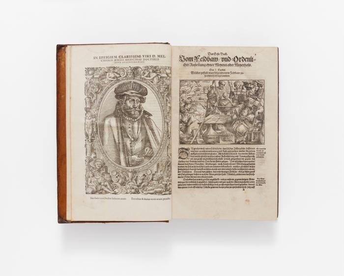 Siben Bücher Von dem Feldbau, und vollkommener bestellung eynes ordenlichen Meyerhofs oder Landguts. Frantzösisch beschrieben. Nun aber seins hohen nutzes halben, gemeynem Vatterland zu lieb von ... Melchiore Sebizio Silesio inn Teutsch gebracht.