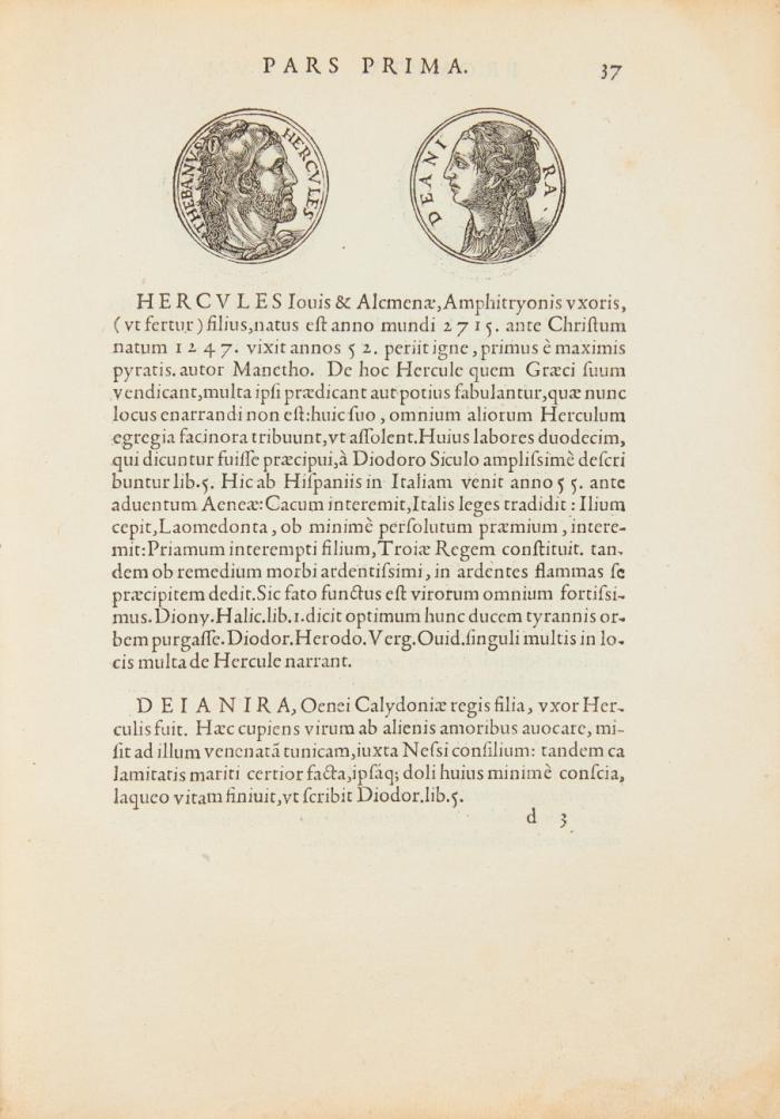 Prima [-secunda] pars promptuarii iconum insigniorum à seculo hominum, subiectis eorum vitis, per compendium ex probatissimis autoribus desumptis. 2 Tle. in 1 Bd.