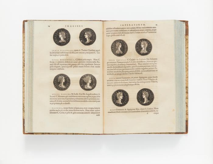 Epitome thesavri antiqvitatvm, hoc est, impp. Rom. Orientalium & Occidentalium iconum, ex antiquis numismatibus quàm fidelißimè deliniatarum. Ex musæo Iacobi de Strada Mantuani antiquarij.
