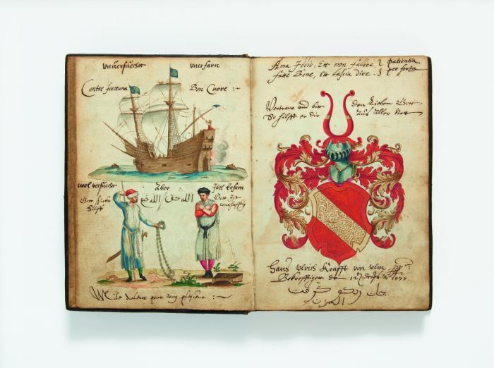 Stammbuch des Erasmus Furtenbach aus Lindau. Genua und Mailand 1577-1579.