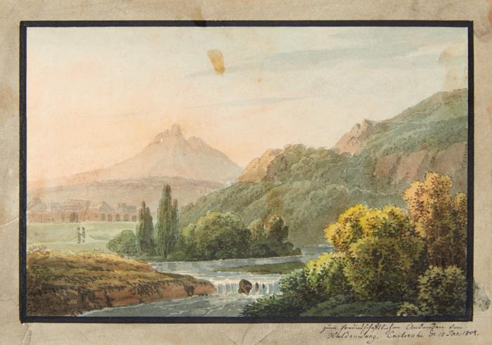 Stammbuch des Am. Boisot aus Straßburg. Lahr, Lörrach, Karlsruhe, Rastatt, Straßburg 1806-1808.