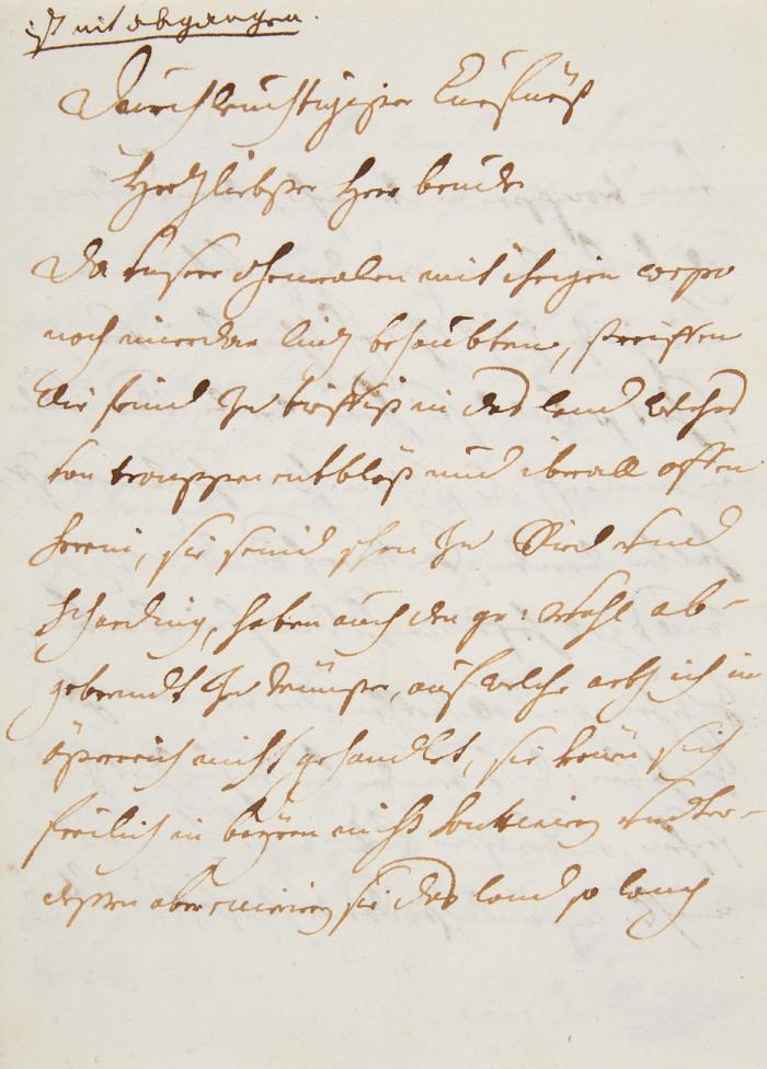 E. Brief m. U.