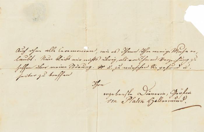 E. Brief m. U.;