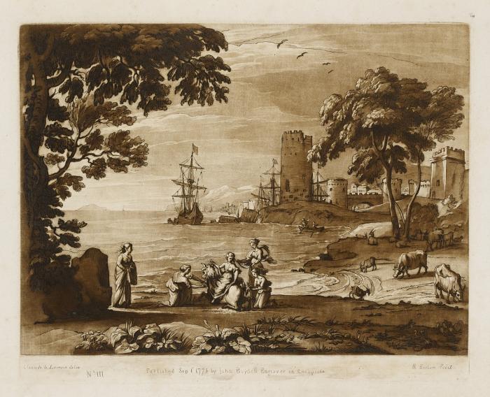Liber veritatis. Or, a Collection of ... Prints after the Original Designs of Claude Lorrain. 4 Bände.